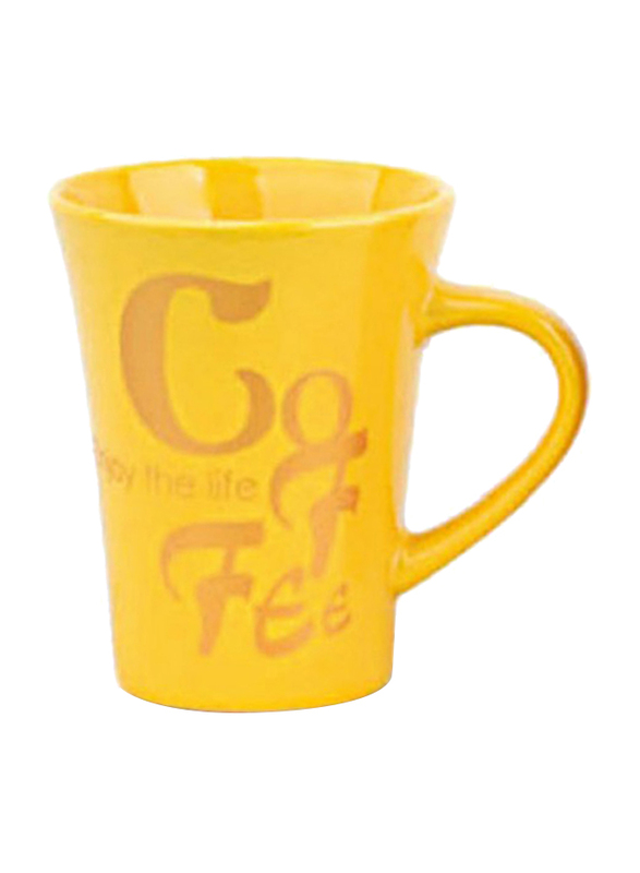 

RoyalFord 11oz Porcelain Coffee Mug, RF2964, Yellow