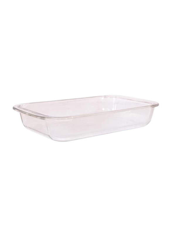 RoyalFord 1 Ltr Glass Rectangle Baking Dish, RF2693-GBD, Clear