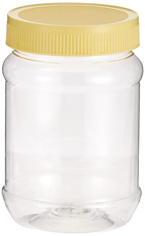 

Royalford Round Airtight Pet Jar, 6 Piece, 500ml, RF11224, Yellow/Clear