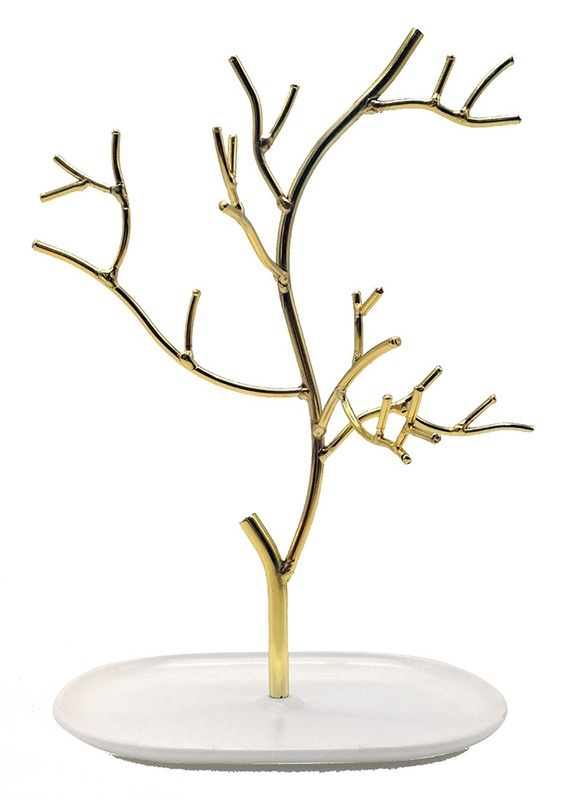 Royalford Portable Jewellery Stand, RF9262, Gold