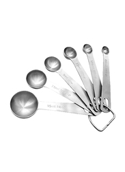 RoyalFord 6-Pieces Measuring Spoon Set, RFU9106, Silver