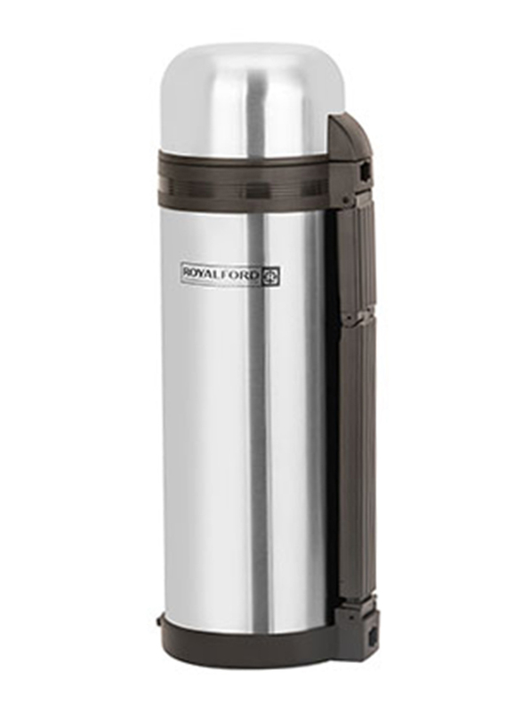 RoyalFord 1800ml Stainless Steel Vacuum Bottle, RFU9111, Silver