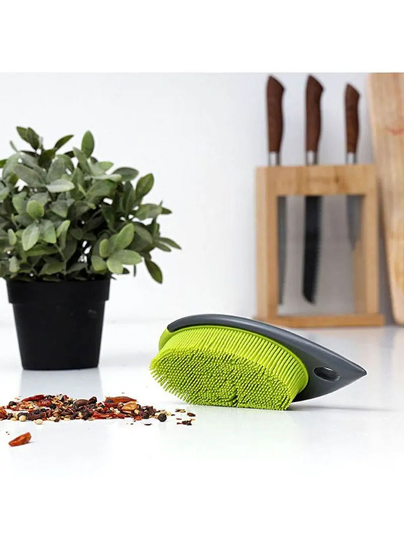 RoyalFord Double Side Brush, Green/Grey