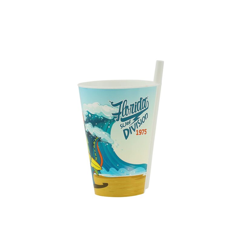

Royalford Plastic Kids Straw Cup, 200ml, Blue