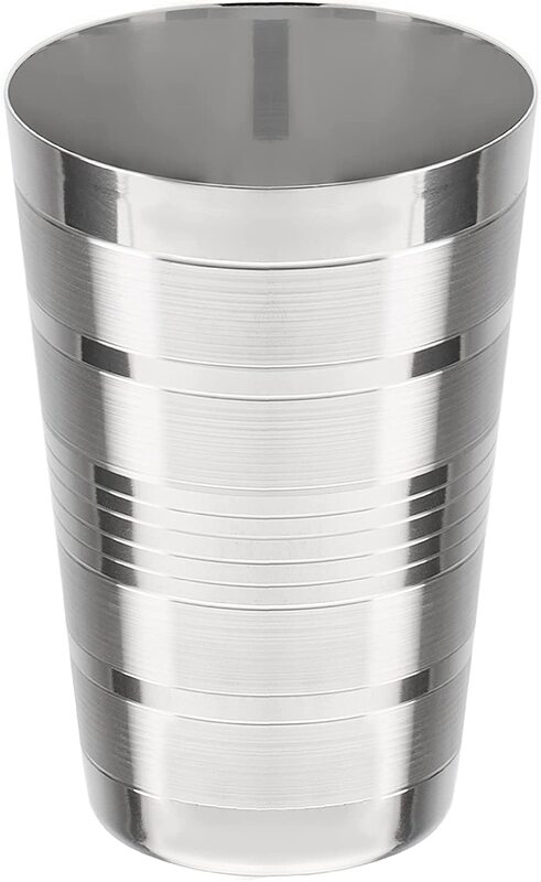 

Royalford 7cm Unbreakable Stainless Steel Plain Glass, RF11463, Silver