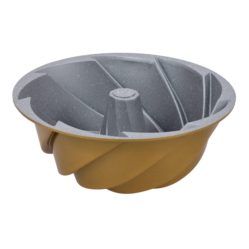 

Royalford 24cm Aluminium Tornado Cake Mould, RF10195, Multicolour