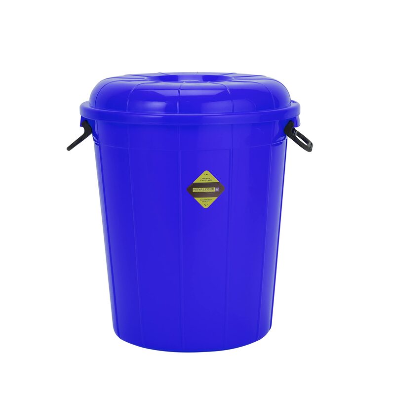 

Royalford Economy Drum with Lid, 30 Liters, Assorted Colours
