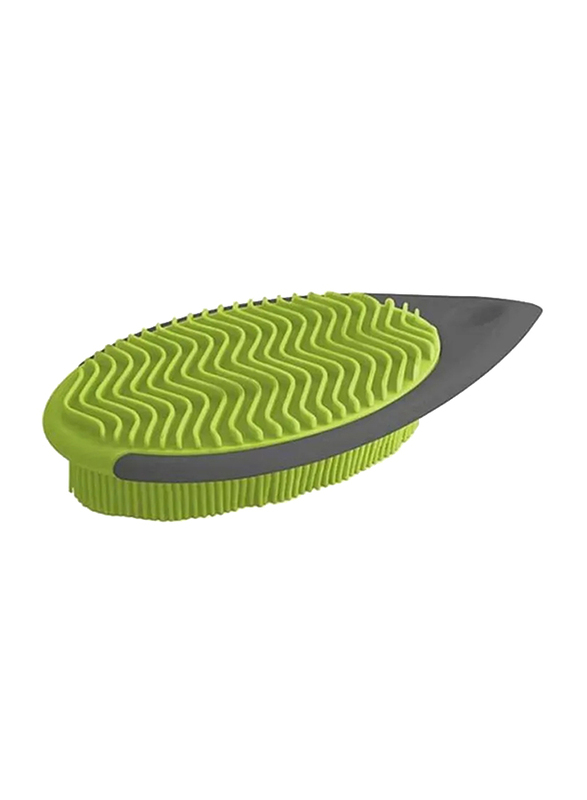 RoyalFord Double Side Brush, Green/Grey