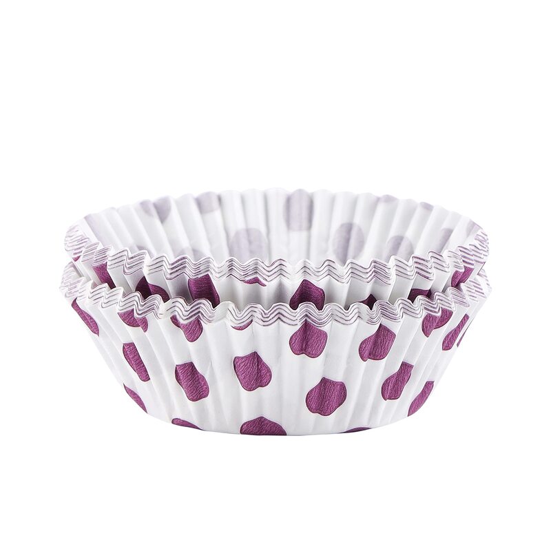 

Royalford 60-Piece 8cm Paper Mini Cake Moulds, RF10958, 8x2.5cm, Multicolour