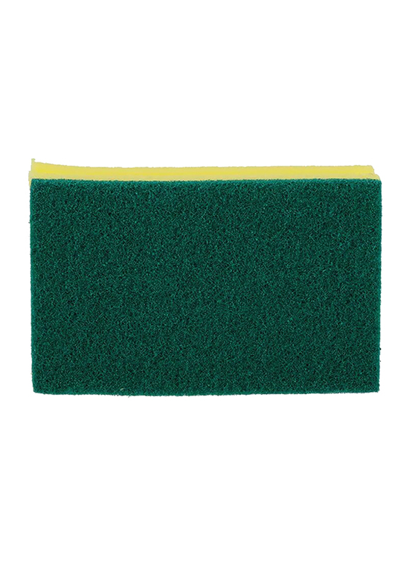RoyalFord Rosele Wilkins Sponge Scrubber, 2 Pieces, Yellow/Green