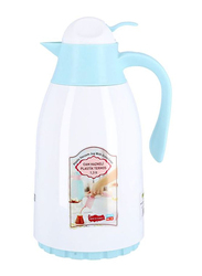 RoyalFord 1.3 Ltr Glass Vacuum Flask, RF8556GR, Turkey/Green/White