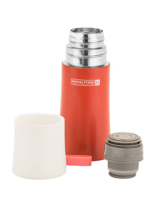 RoyalFord 350ml Stainless Steel Vacuum Bottle, RFU9036, Red