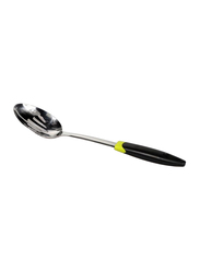 RoyalFord Stainless Steel Slotted Spoon with ABS Handle, RF8912, Black