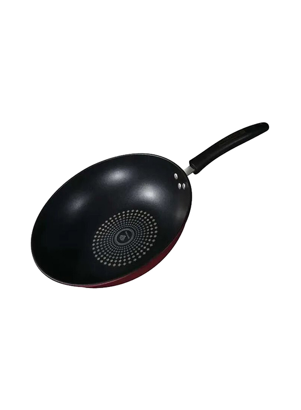 

RoyalFord 30cm Carbon Steel Wok Pan, RF9768, Red/Black