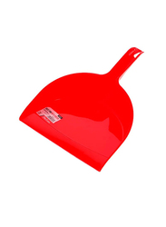 Delcasa Dust Pan with Brush, Red