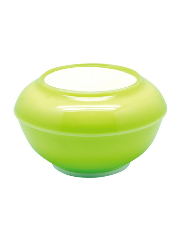 Royalford 320ml Plastic Salad Bowl with Lid, RF6965, Green