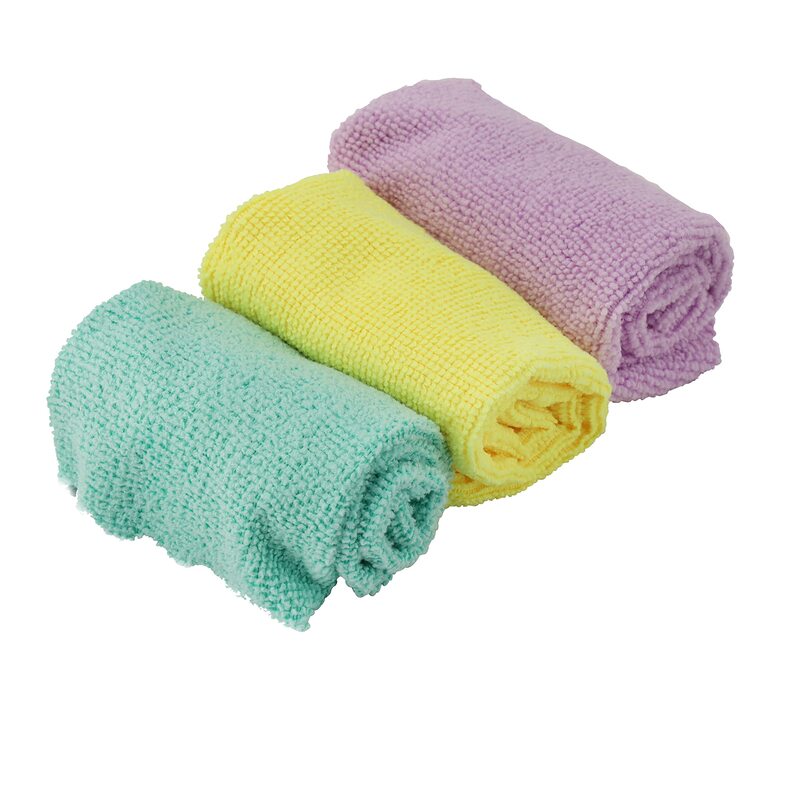

Royalford RoyalBright Microfiber Cleaning Clothes, Multicolour, 3 x