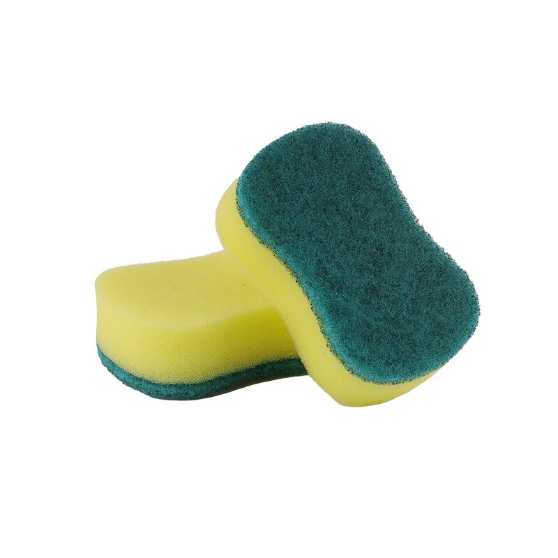 

Royalford RoyalBright Heavy Duty Scrub Sponges, RF10627, Green, 2 x