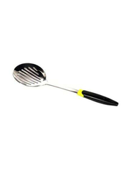 RoyalFord Stainless Steel Skimmer with ABS Handle, Silver/Black/Yellow