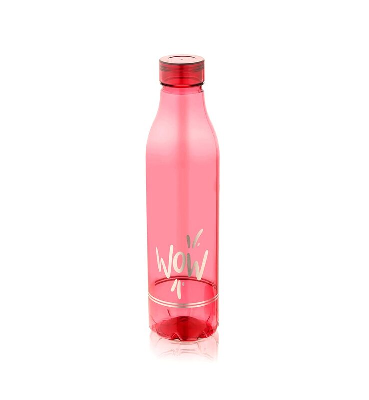 

Royalford 1500ml Stylish Plastic Design Water Bottle, RF11120, Pink