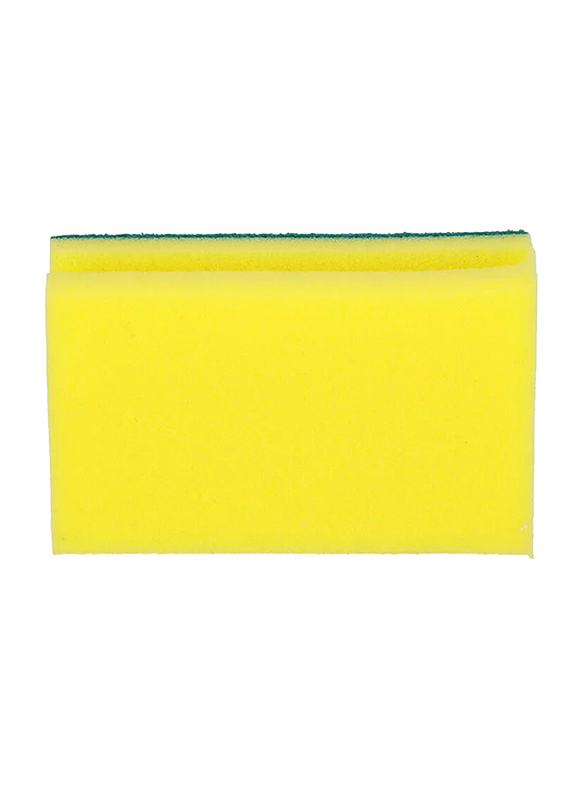 RoyalFord Rosele Wilkins Sponge Scrubber, 2 Pieces, Yellow/Green