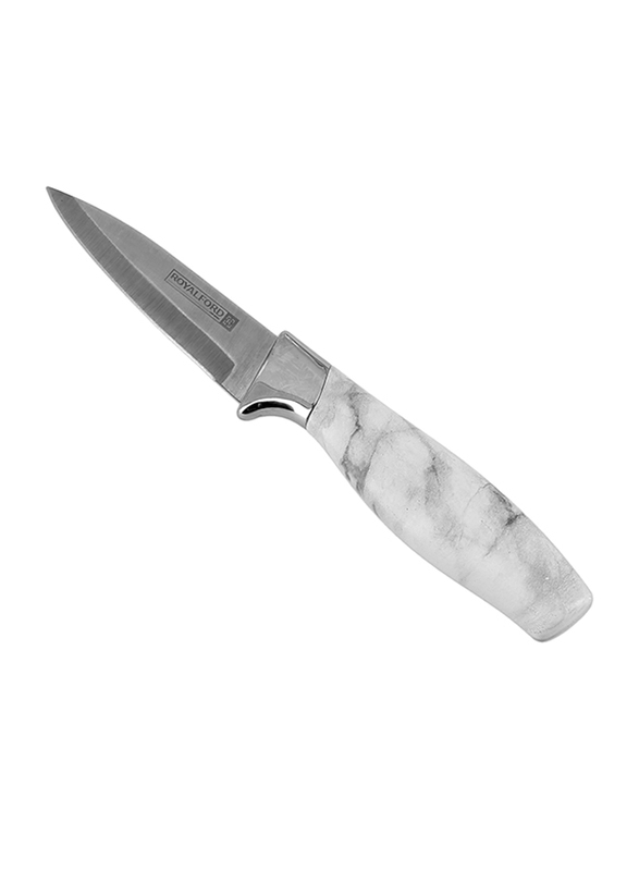 

RoyalFord 3.5-Inch Paring Sharp Kitchen Knife, RF9535, White/Silver