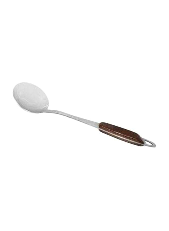 

RoyalFord 12cm Stainless Steel Soup Ladle, Silver/Brown