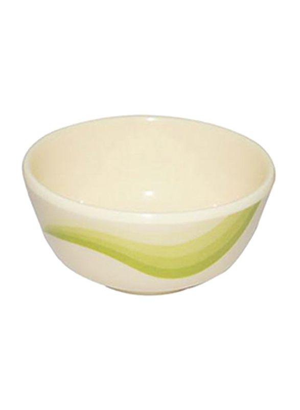 

RoyalFord 3.5-inch Melamine Super Rays Round Serving Bowl, RF8030, Green/White