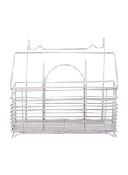 RoyalFord Metal Spoon Holder, RF5010, Silver