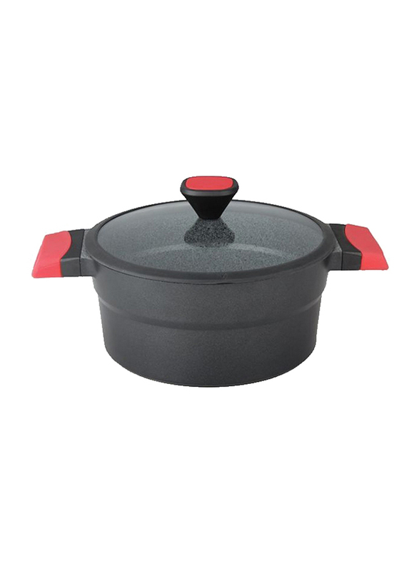 

RoyalFord 28cm Die Cast Aluminium Casserole, RF8599, Black