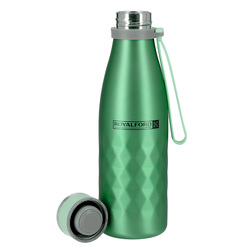 RoyalFord 550ml 2-Pieces Stainless Steel Vacuum Bottle, RF9670, Green