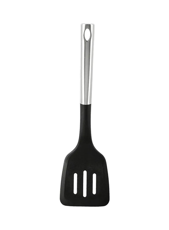 

RoyalFord Nylon Slotted Turner with Steel Handle, Silver/Black