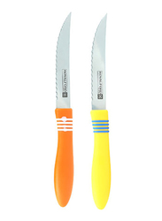 RoyalFord 2-Pieces Stainless Steel Paring Knife Set, RF7029, Yellow/Orange