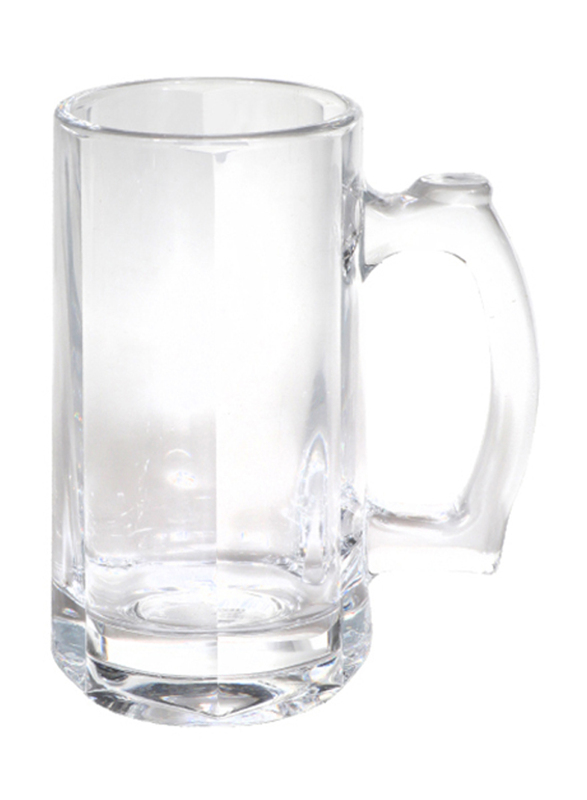 Delcasa 400ml 2-Piece Glass Cup, DC1287, Clear