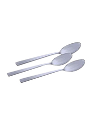 Delcasa 3-Pieces 5cm Stainless Steel Tea Spoon Set, DC1470, Silver