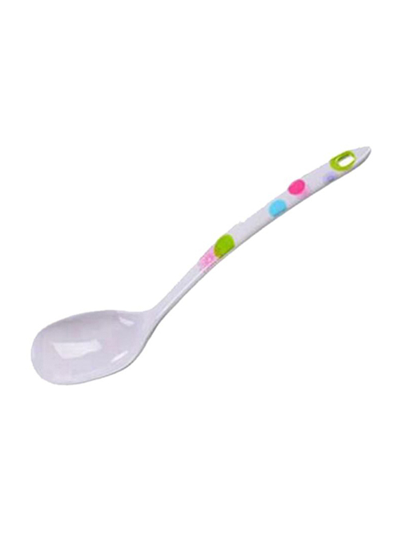 RoyalFord 10.2-inch Melamine Ware Spoon, RF7395, White