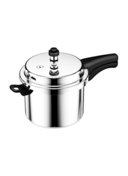 Delcasa 7.5 Ltr Aluminium Pressure Cooker, DC1125, Silver