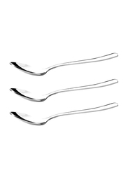 RoyalFord 3-Pieces 2mm Stainless Steel Tea Spoon Set, RF7233, Silver