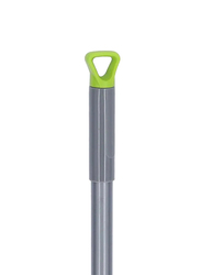 RoyalFord TPR Plastic Foldable Broom, Grey/Green