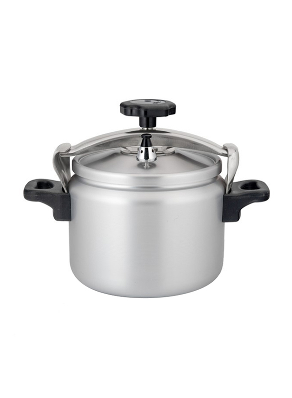 RoyalFord 11 Ltr Aluminium Pressure Cooker, RF355PC11, Silver