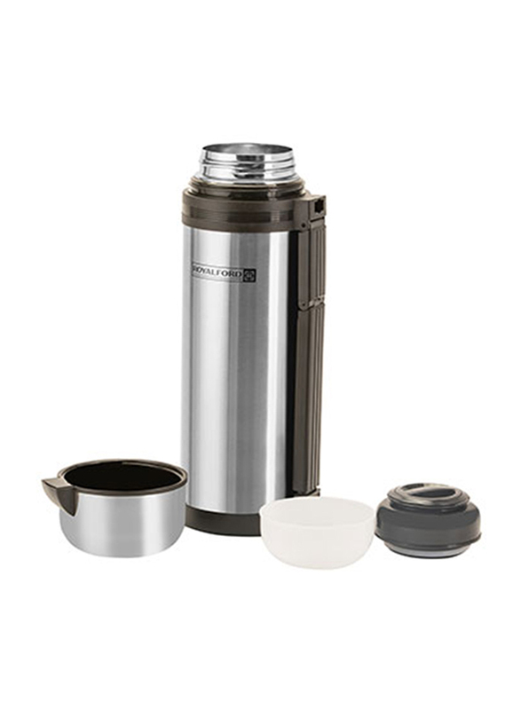 RoyalFord 1800ml Stainless Steel Vacuum Bottle, RFU9111, Silver