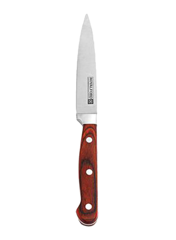 

RoyalFord 5-Inch Utility Cooking Knife, RF9663, Red/Silver