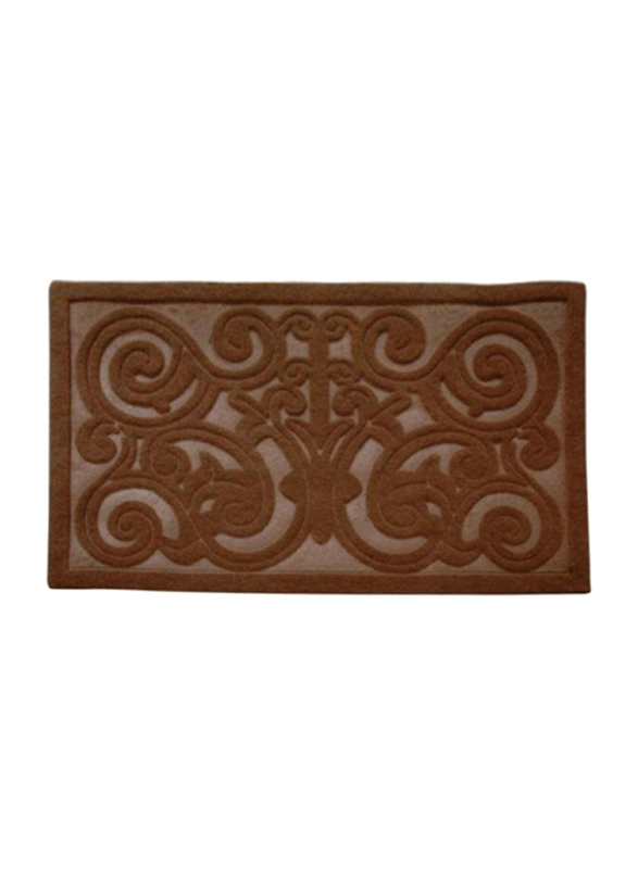 RoyalFord Rubber Mat, Brown