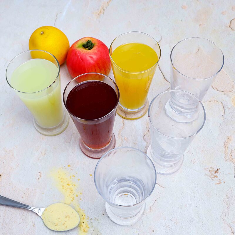 Royalford 320ml 6-Piece Glass Tumbler, RF9827, Clear