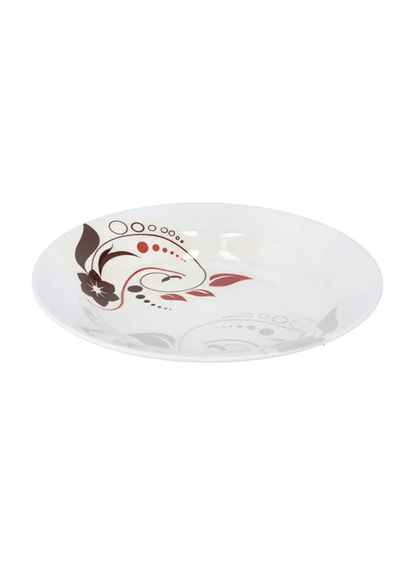 

Royalford 10-inch Melamine Ware Deep Dinner Plate, RF9881, White