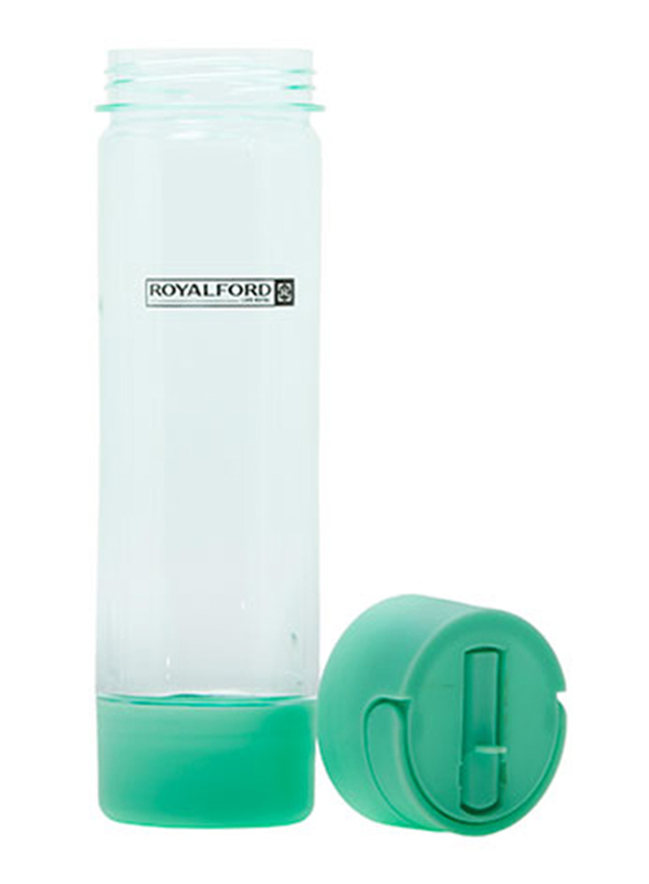 RoyalFord 680ML Tritan Blowing Plastic Water Bottle, RFU9028, Green