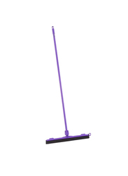 Delcasa Floor Squeegee with Metal Stick, Purple