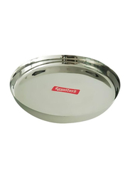 RoyalFord 11-inch Stainless Steel Thali Plate, RF5341, Silver