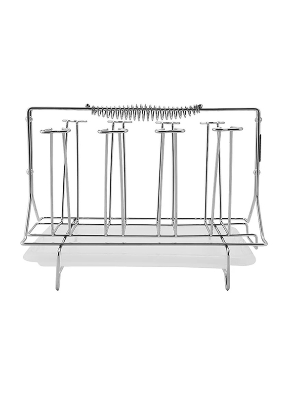 

RoyalFord Stainless Steel Glass Holder, 30cm, Silver