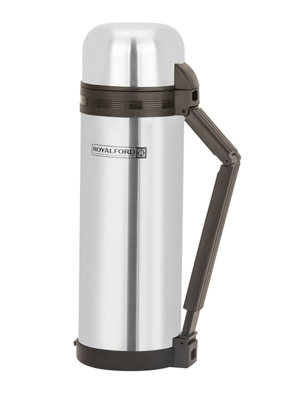 RoyalFord 1800ml Stainless Steel Vacuum Bottle, RFU9111, Silver